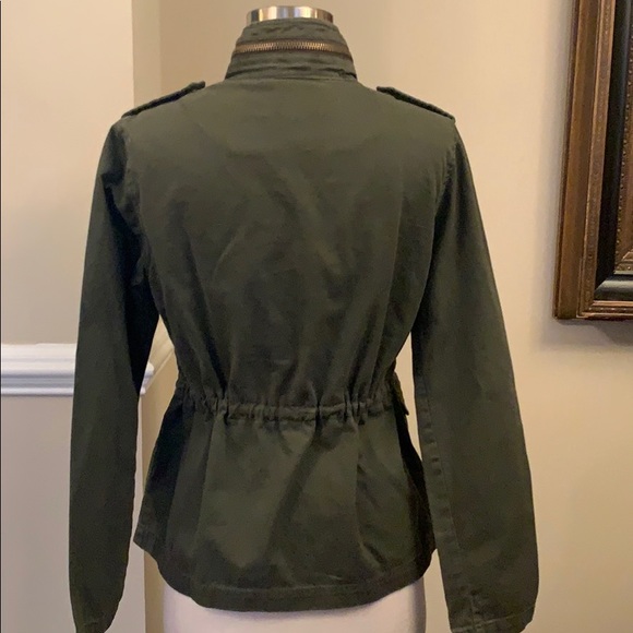 Military style jacket by Forever 21 . - Picture 3 of 5